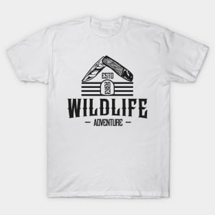 cabin life and knife T-Shirt